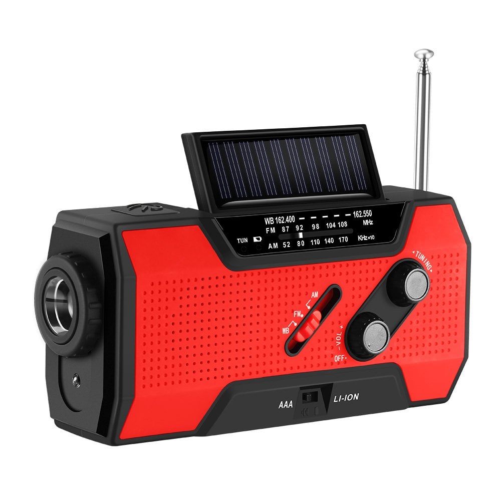 PowerCast Elite – Radio de emergencia 4 en 1