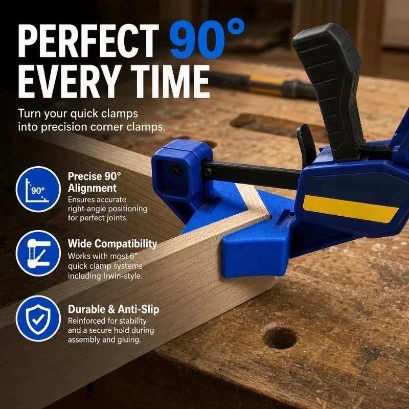 AngleFix – Adaptador de abrazadera de esquina de 90 grados