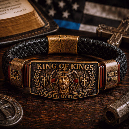 FaithCrown – Pulsera Rey de Reyes
