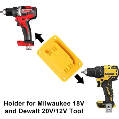 VoltRack – Kit de montaje en pared para 20 herramientas y baterías
