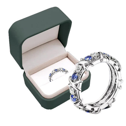 Moissanova – Anillo de Diamantes de Moissanita Magnetología
