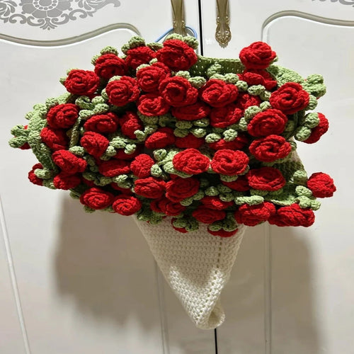 CozyBloom – DIY-Set für handgestrickte Rosendecke