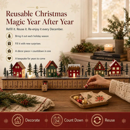 ChristmasGlow - Calendario de Adviento Pueblo Navideño