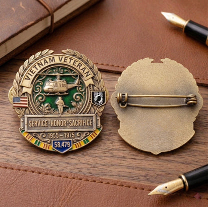 HonorMark – Pin Conmemorativo para Veteranos de Vietnam