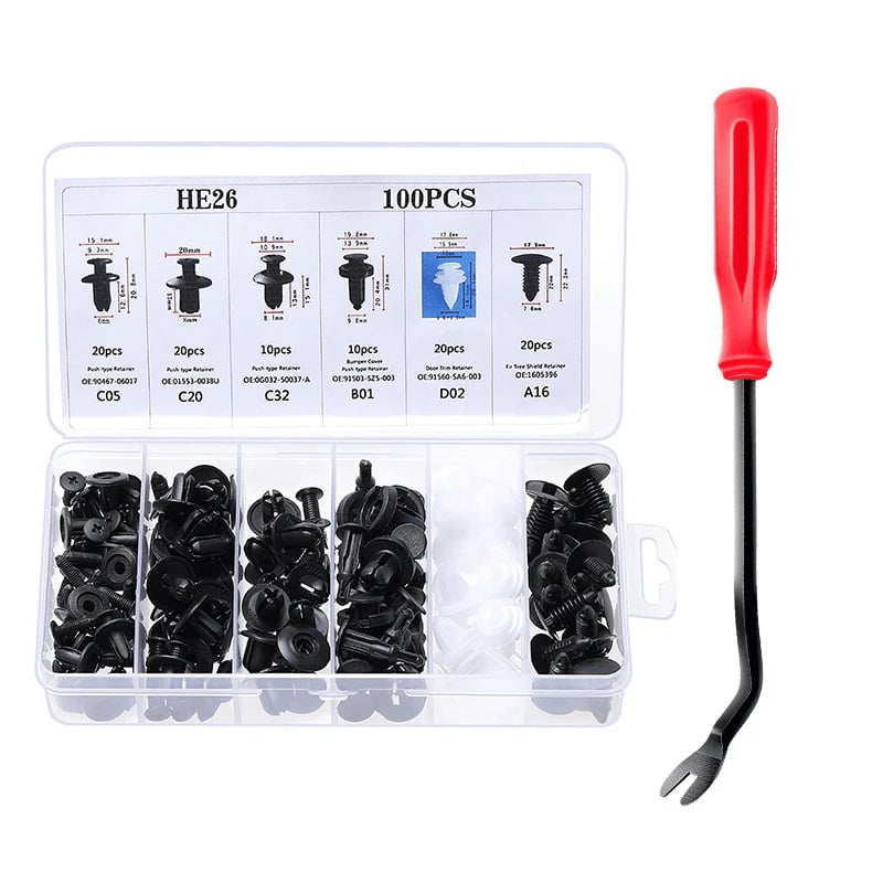 SnapRivet – Kit de reparación universal de clips automáticos