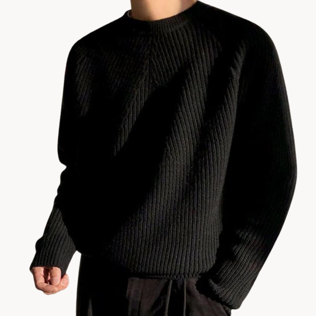 Ronan Ridgeway gerippter Pullover | ALEVITA