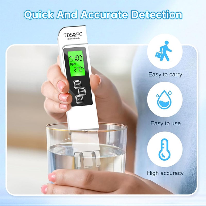 AquaMate | Digitales 4-in-1-Wasserqualitätsmessgerät 2026