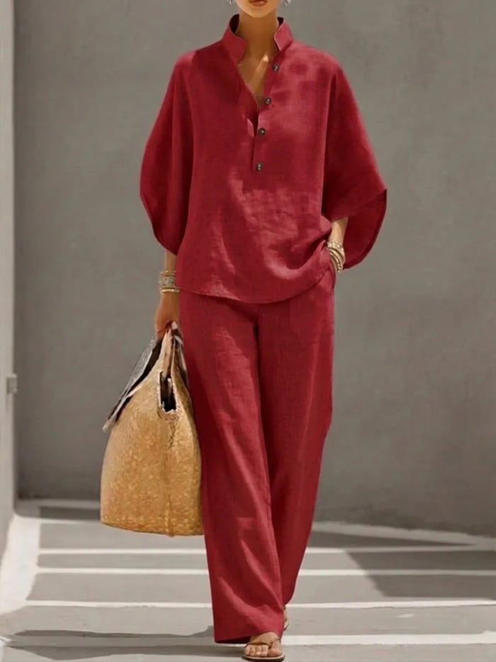 EasyAura – Damen-Outfit-Set in lockerer Passform