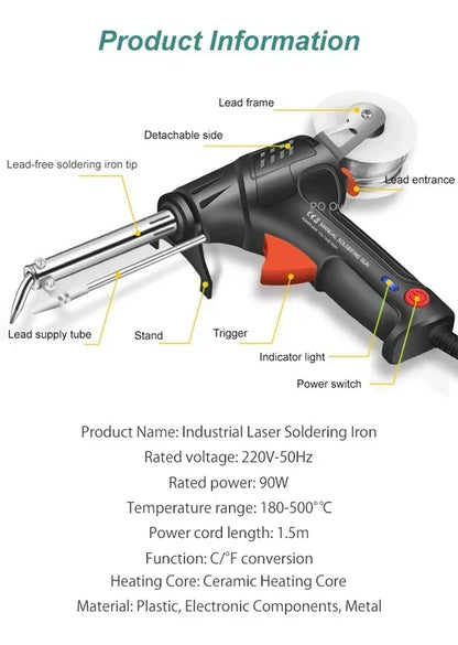 HeatFusion - Herramienta industrial de soldadura láser