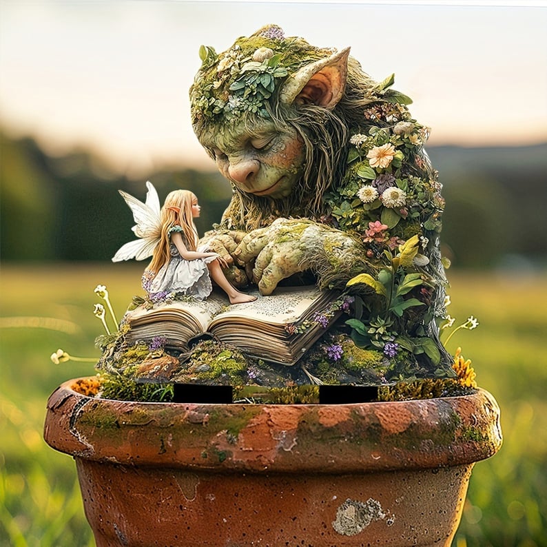 MysticBloom - Estacas Elegantes para Jardín Encantado