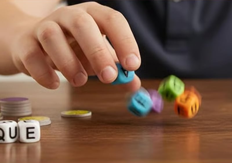 WordBurst – Würfel-Buchstabierspiel für Spaß und Lernen