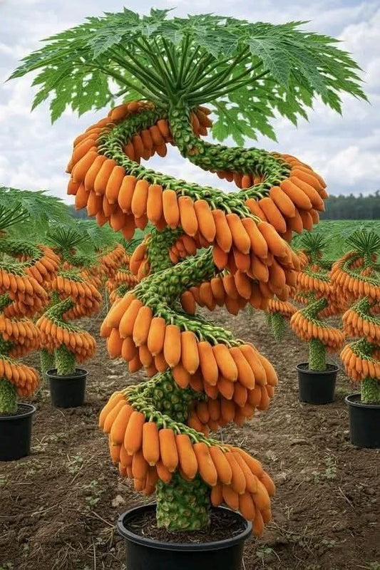 DragonHarvest – Plántulas raras de papaya 'Garra de dragón'