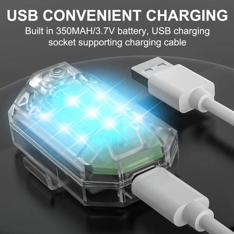 FlashGuard – Luz estroboscópica LED de seguridad inalámbrica