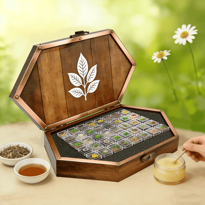 🌿El Cofre de Semillas del Boticario Ancestral: 40 Variedades de Semillas de Hierbas Medicinales 🌱