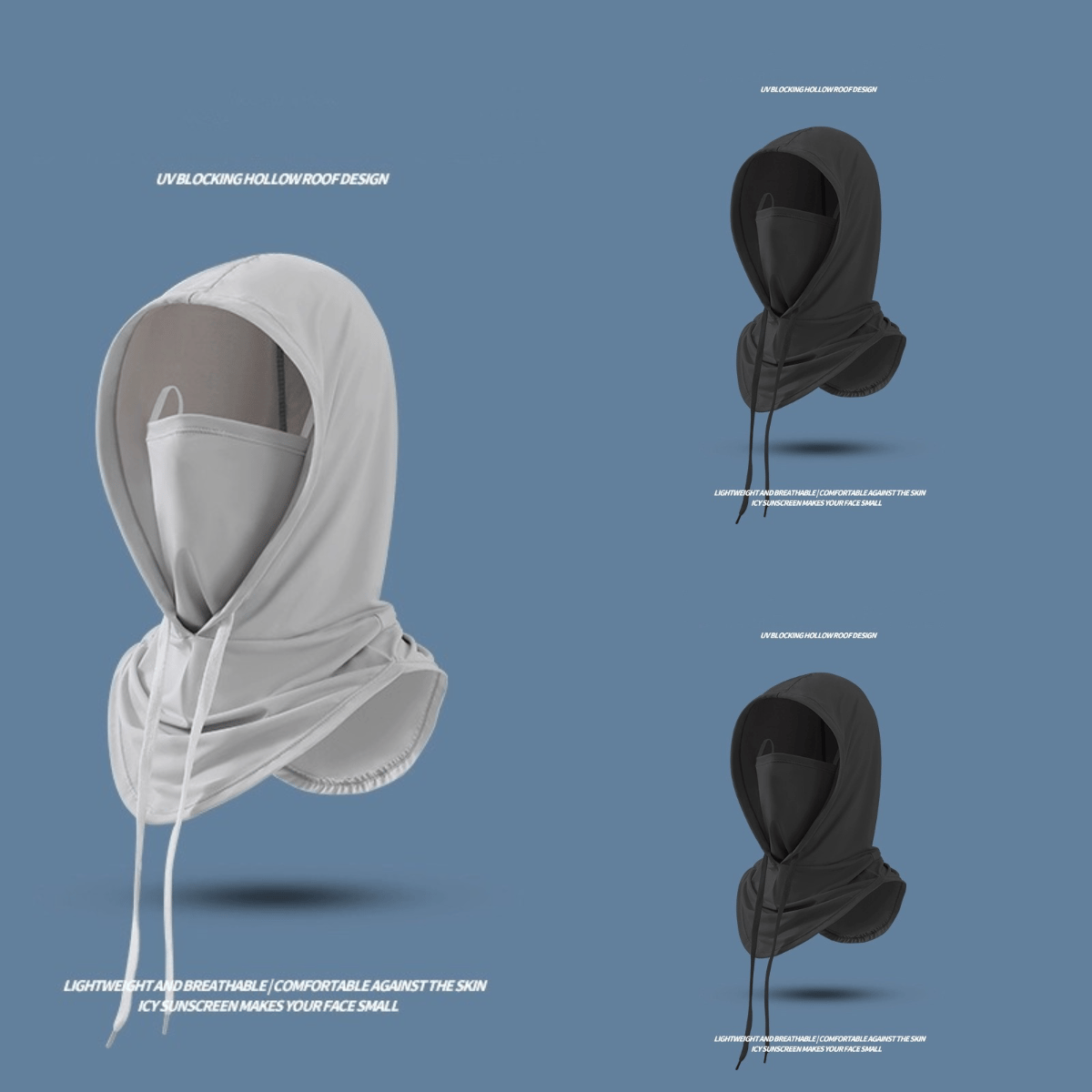 FrostGuard – Unisex Kühlende UV-Schutz-Sturmhaube
