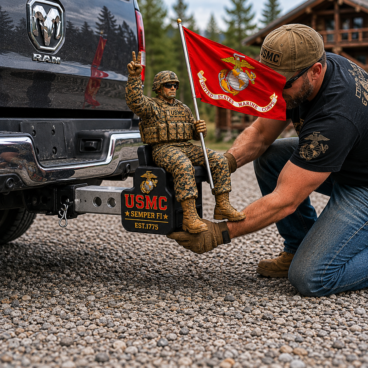 PatriotPulse – Hermandad USMC Protector de Enganche