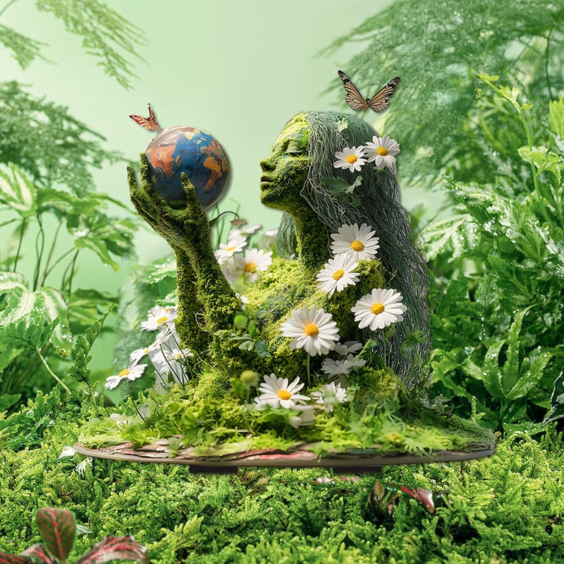 MysticBloom - Estacas Elegantes para Jardín Encantado