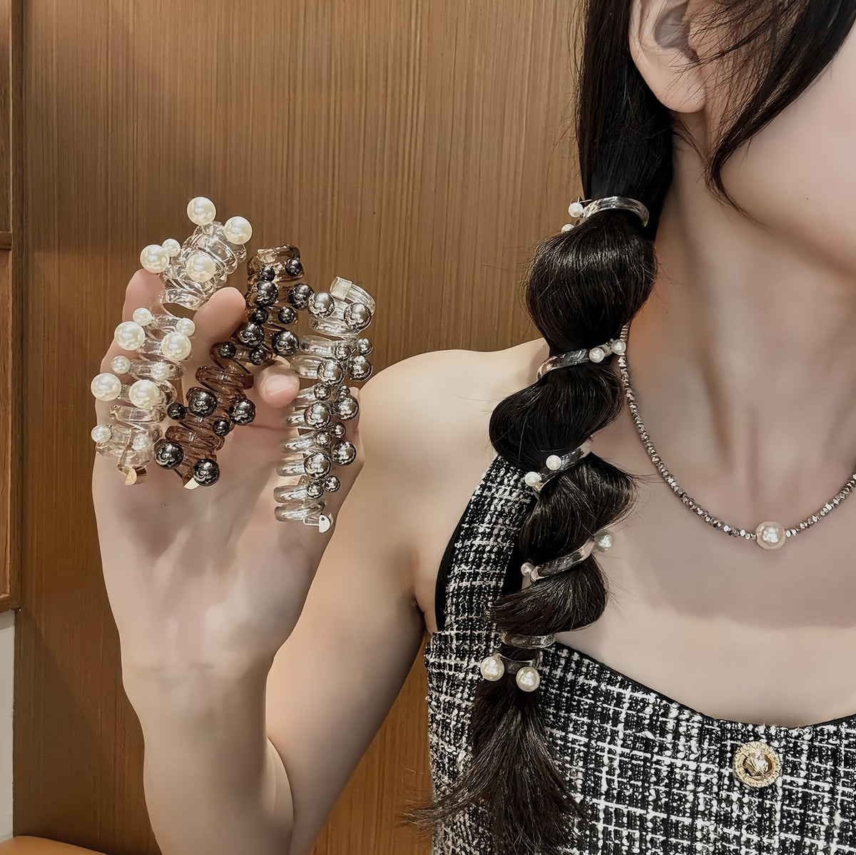 CoilLuxe – Premium Spiral-Haargummi-Set