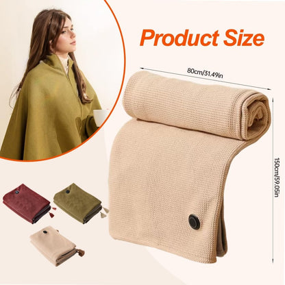 HeatLuxe – Manta-chal térmica portátil