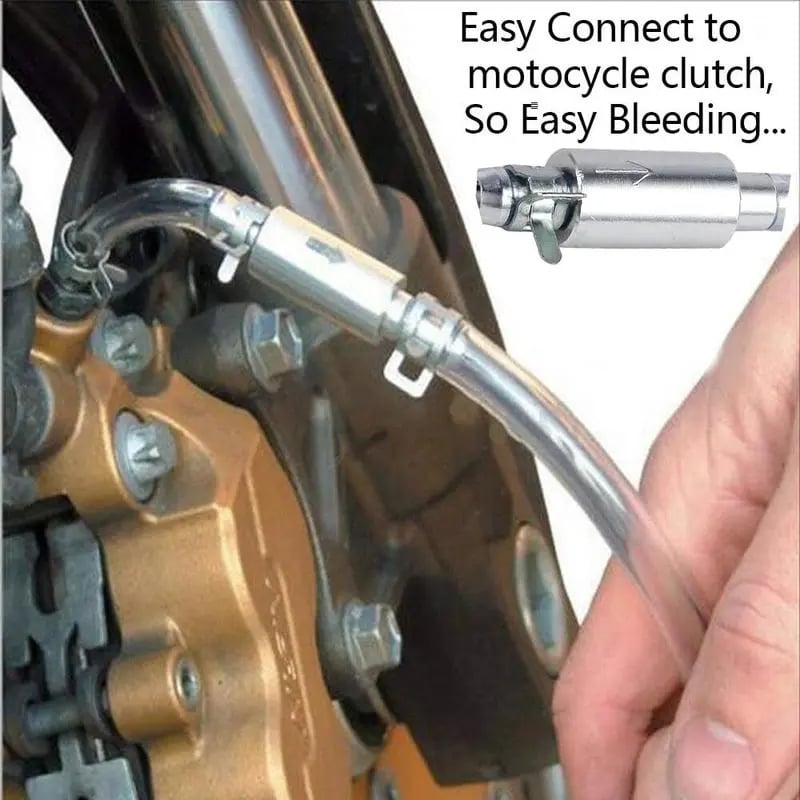 BrakeFlow – Kit universal de manguera purgadora de frenos unidireccional