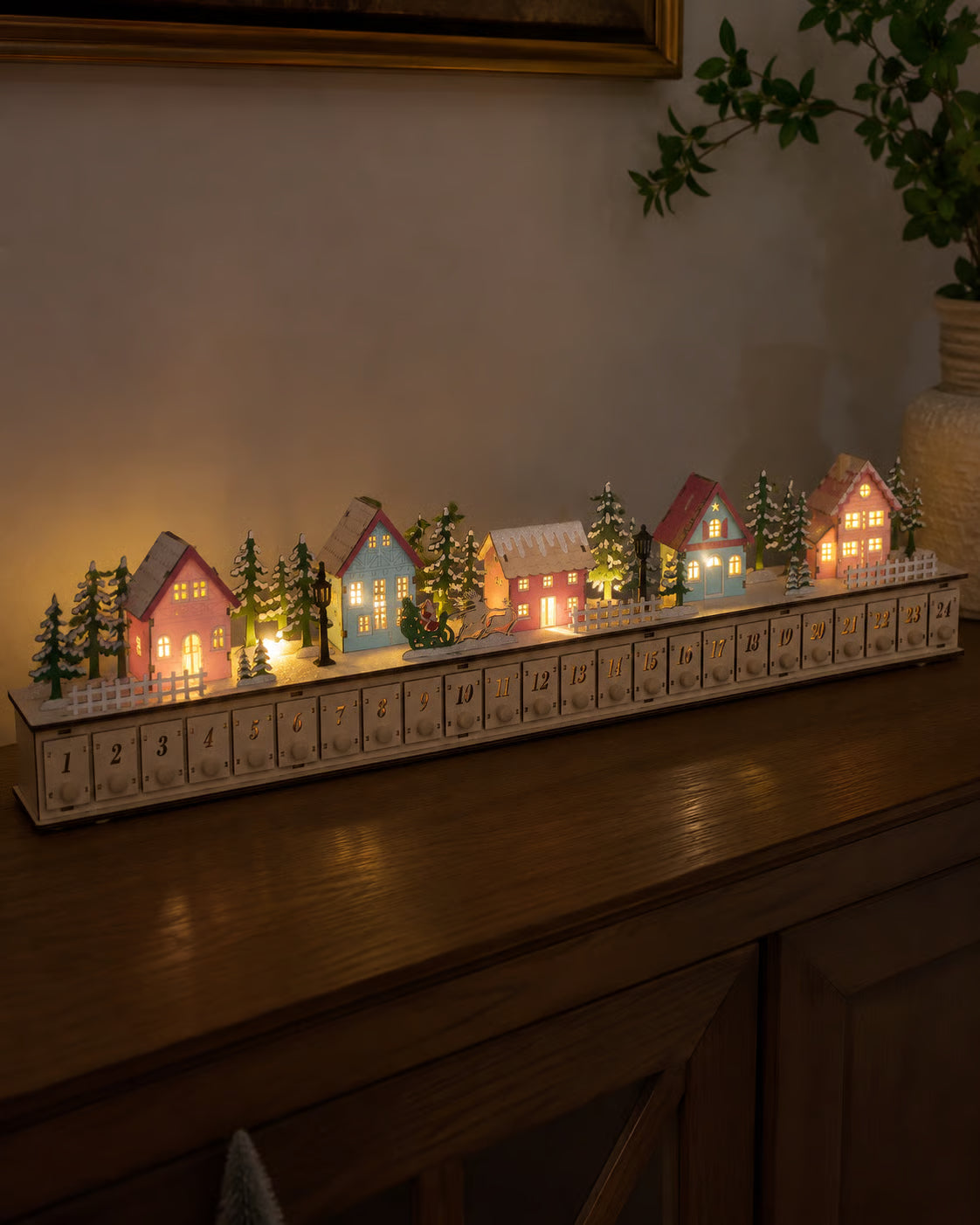 ChristmasGlow - Calendario de Adviento Pueblo Navideño