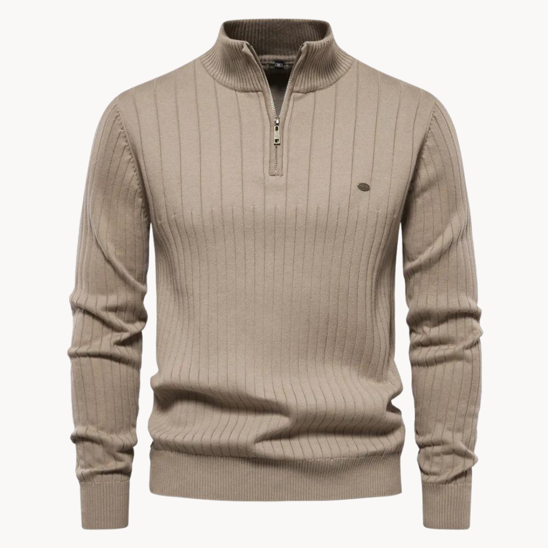 Jenson Quarter-Zip-Pullover | ALEVITA