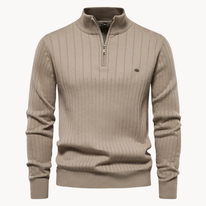 Jenson Quarter-Zip-Pullover | ALEVITA