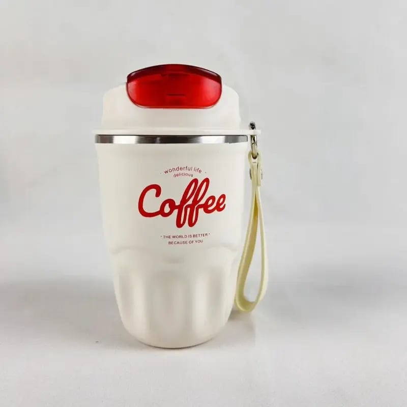SipGuard – Tragbarer Kaffee-Isolierbecher mit Temperaturverschluss