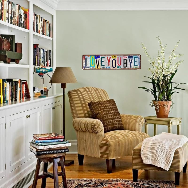 DecoTin – Arte de pared de metal estilo vintage