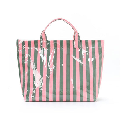 CarryWave – Bolso tote a rayas de lona duradero