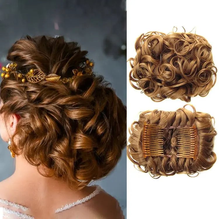 CurlNest – Moño Despeinado para un Estilo Chic Diario
