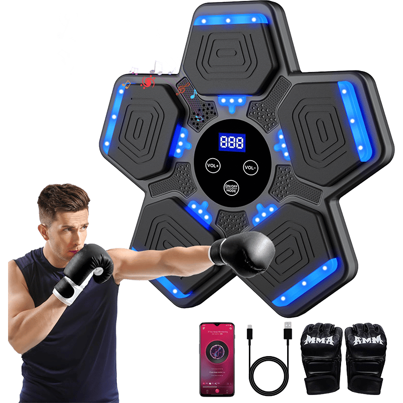 BoxBeat Pro – Máquina de Boxeo Interactiva
