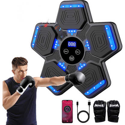 BoxBeat Pro – Máquina de Boxeo Interactiva