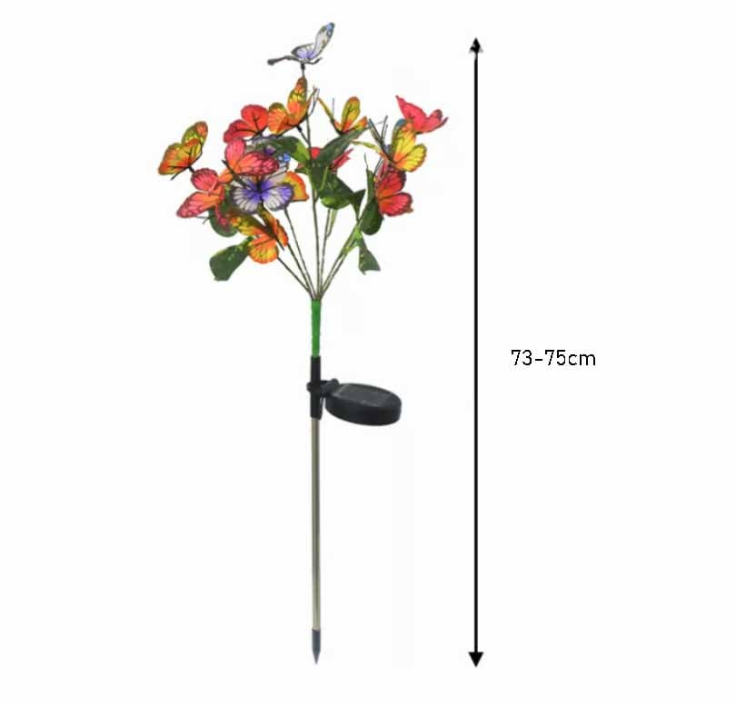 BloomLuxe – Solarbetriebene tanzende Schmetterlingsleuchten