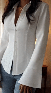 FitFlair – Camisa casual para mujer