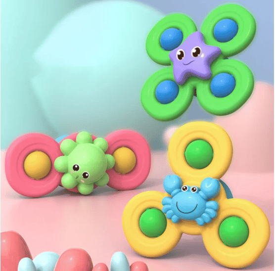 SpinBloom – Juego interactivo de spinners para bebé