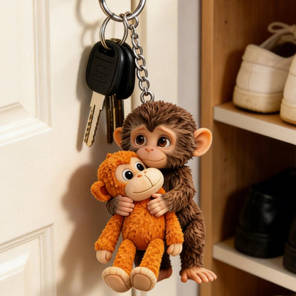 CuddleMonkey – Täglicher Komfort-Schlüsselanhänger