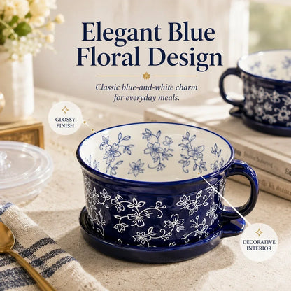 BloomBowl – Suppentasse mit Blumenhenkel