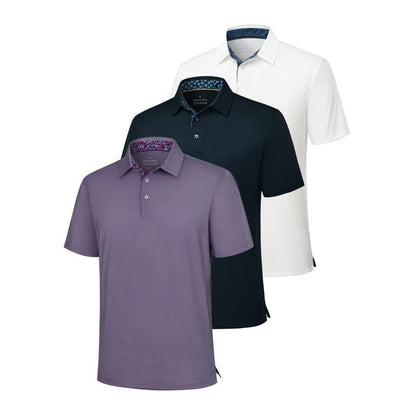 EliteWear – Paquete de polos que absorben la humedad