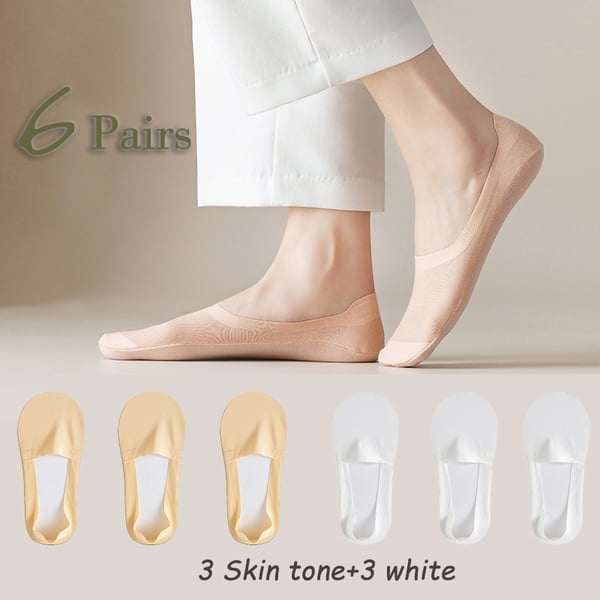 BareStep – Thin No Show Socks