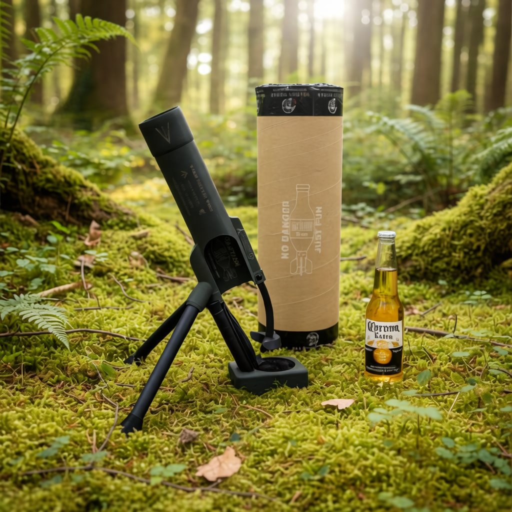 BottleCannon Elite – Lanzador Novedoso de Tapas