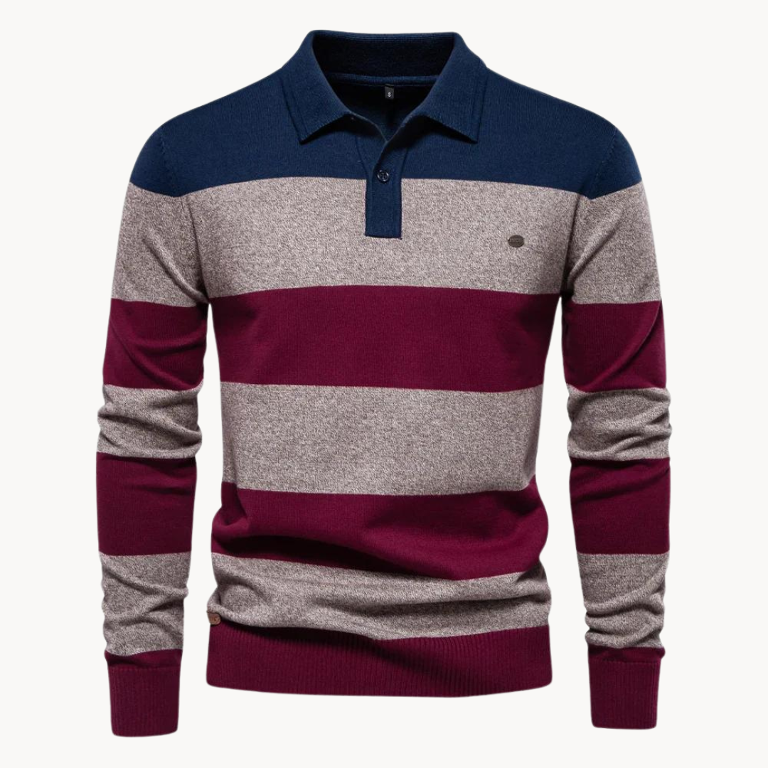 Jasper Polo Sweater | ALEVITA