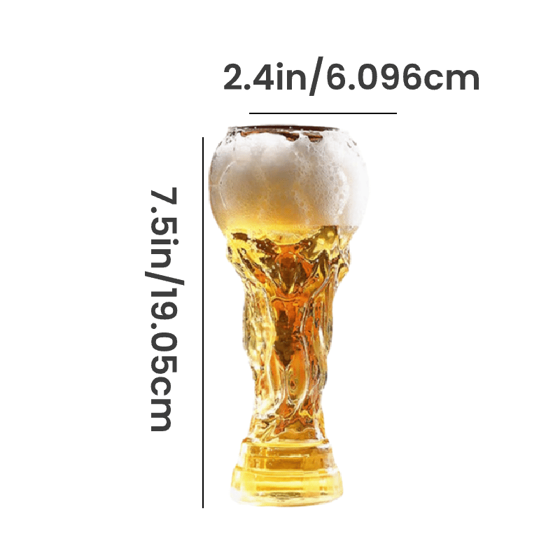 ChampChug – Fußballpokal aus Glas