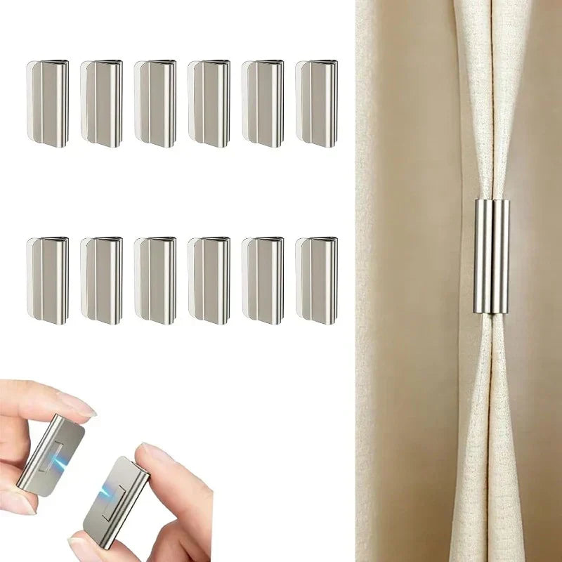 CurtainSnap – Magnetische Vorhanghalter ohne Bohren