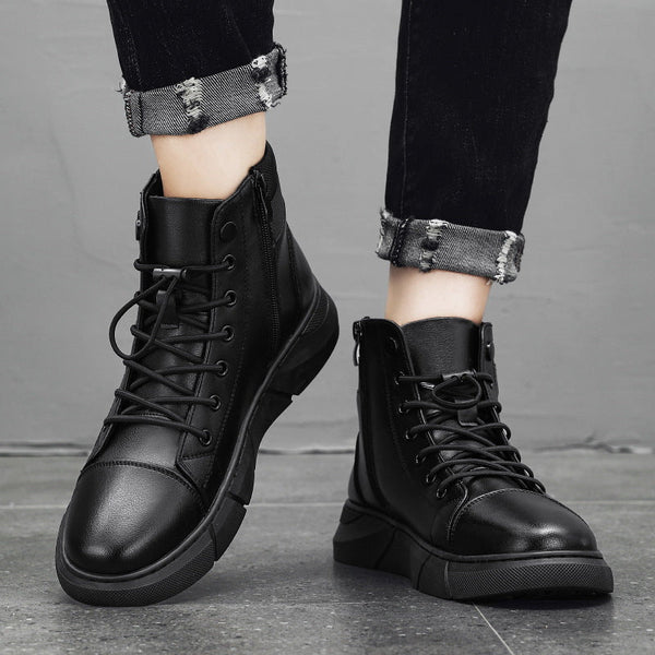 TerraForge – Wasserdichte Herrenstiefel aus Leder