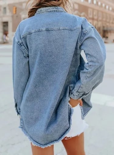 UrbanChic – Chaqueta vaquera con estilo para mujer