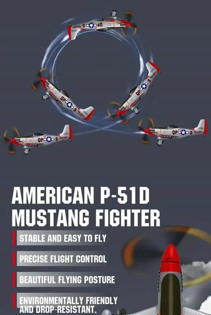 Warhawk Pro – P-51D RC-Flugzeug