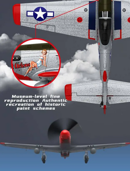 Warhawk Pro – P-51D RC-Flugzeug