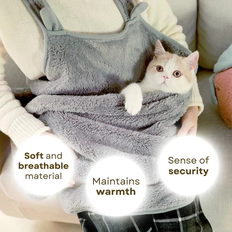 FelineFlair – Delantal de cocina y repostería con diseño de gato mono