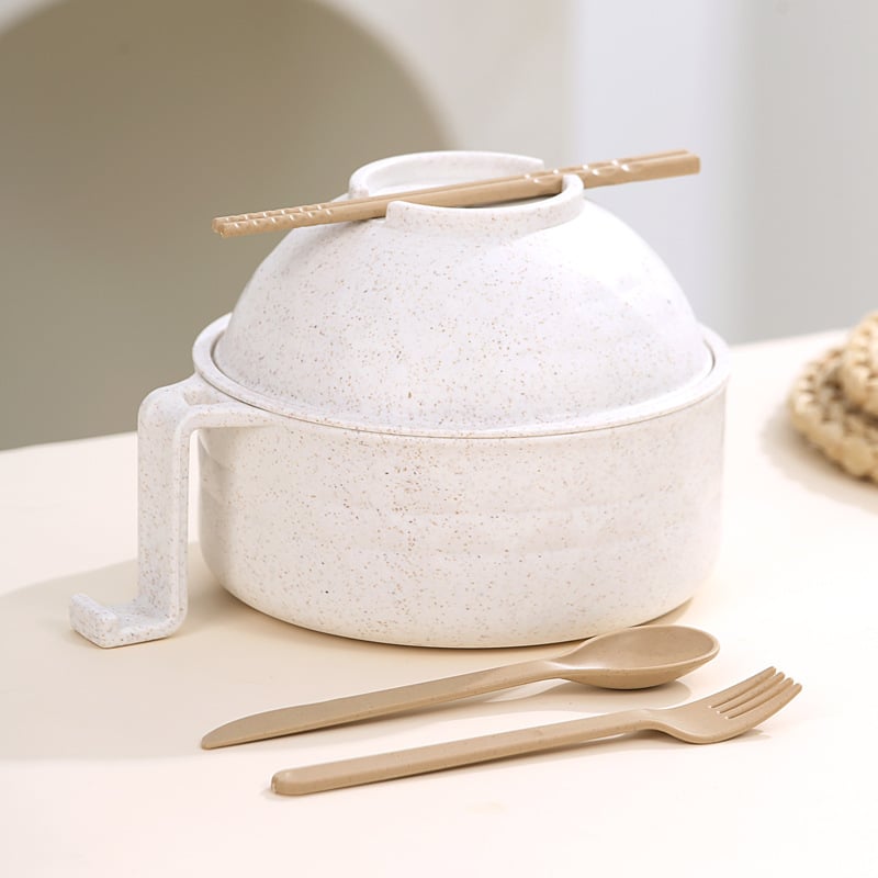 LunchNest – Juego duradero de tazas para fideos instantáneos